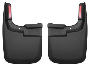 Ford F-350 Mud Guards - Front - Husky Liners - FormFit Design - Black - `17-`23 Ford F-350 Mud Guards - Front - Husky Liners - FormFit Design - Black - `17-`23